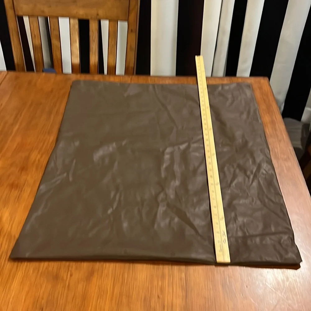 Polo Ralph Lauren Leather pillow shams cases X 2 Made in Italy sewn in the USA